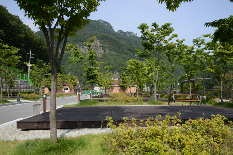 데크야영장