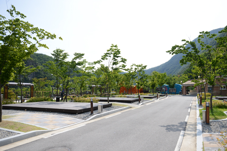 데크야영장