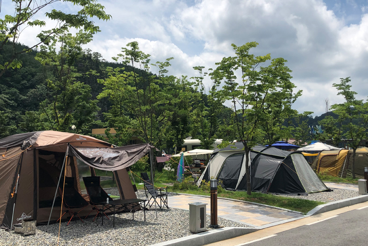 쇄석야영장