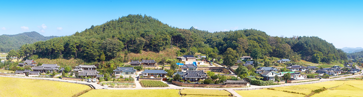 닭실마을 전경