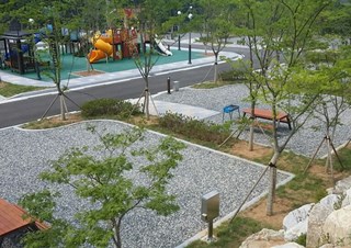 캠핑장 쇄석