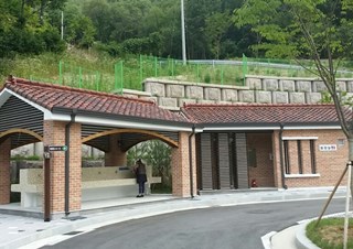 캠핑장 개수대 화장실