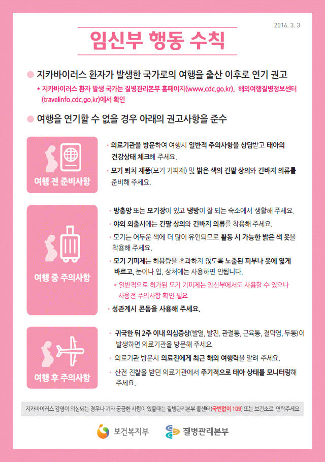 4.지카바이러스 발생국가 확대에 따른 감염 주의 당부