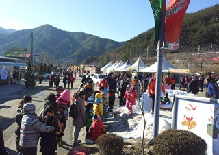 분천역 산타마을