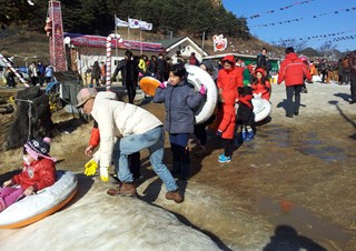 분천역 산타마을