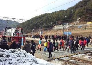 분천역 산타마을