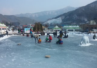 분천역 산타마을