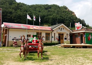 분천역 한여름 산타마을