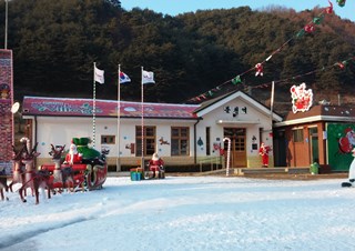 겨울 분천역