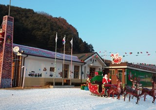 겨울 분천역